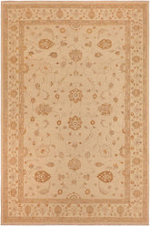 handmade Traditional Kafkaz Tan Brown Hand Knotted RECTANGLE 100% WOOL area rug 10 x 14